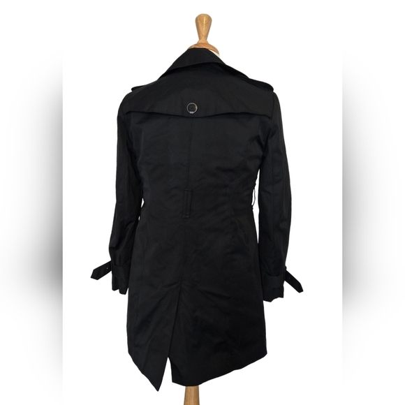 London Fog Heritage Black Trench Coat with Removable Quilted Liner Size M - Picture 2 of 11